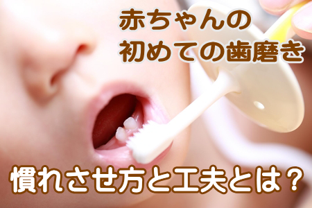 赤ちゃん歯磨き